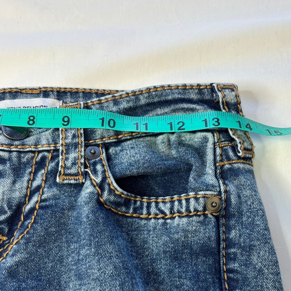 💙 True Religion Acid Wash Skinny Jeans Women’s 25 Cotton Denim 💙 - Picture 13 of 16